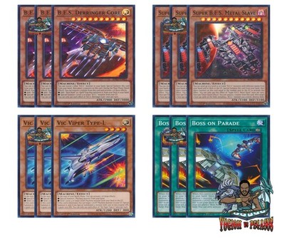 Yugioh! Super B.E.S. Metal Slave Derringer Core Vic Viper Type-L Deck BPRO NM