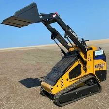 CFG Mini Skid Steer Track Loader Stand-On Crawler 27 HP Kubota Diesel Engine EPA