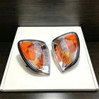 Pair Front Corner lamp Turn Signal marker Light For Lexus LX470 1998-2007 US