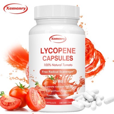 Lycopene 120pcs- High Potency Antioxidant Prostate Health Support-Tomato Extract