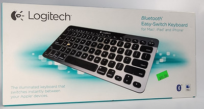   Logitech K811 Bluetooth Easy-Switch Illuminated Keyboard Open Box never used!