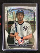 2023 Bowman Chrome Hans Montero #BCP-173 1st Mojo Refractor New York Yankees