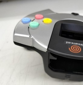 SEGA Dreamcast HKT-7700 Streamcast Controller Silver Metallic