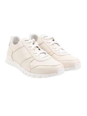 NEW KITON WHITE LEATHER SNEAKERS US 12 - EU 45 - UK 11 (in the sole) KSZ22