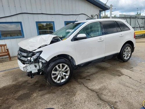 Used Right Door Mirror fits: 2014 Ford Edge Power body color cap approach lamps