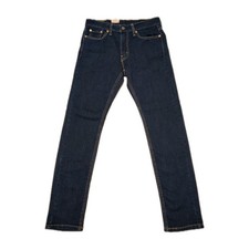 Women's Levi's 510 Skinny Jeans Irregular Size 30x32 30x30 Stretch Blue Denim