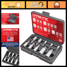 10-piece Metric Triple Square Socket Set Xzn Spline Bits 12 Point S2 Steel C 10-piece Metric Triple Square Socket Set Xzn Spline Bits 12 Point S2 Steel C