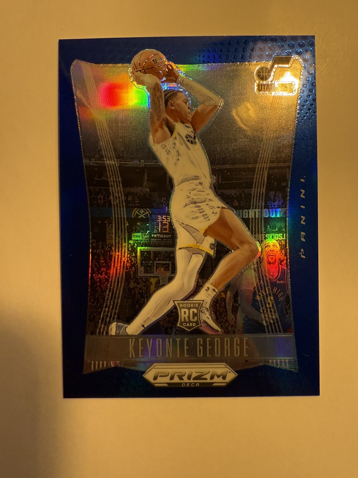Keyonte George 2023-24 Prizm Deca Blue /149 #179 Rookie RC