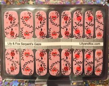 Lily And Fox Nail Polish Strips 16ct. Serpent's Gaze