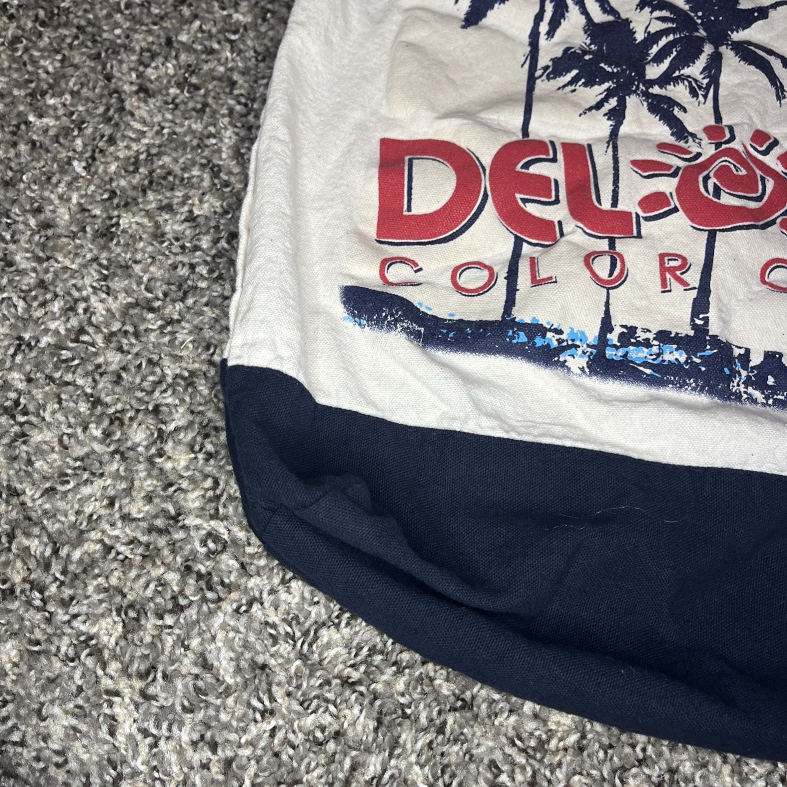 SAOLA Borsa tote DEL SOL che cambia colore con luce solare con palme