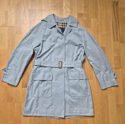 Burberry Trenchcoat Carcoat Mantel Coat Hellblau  ***** super Zustand!!