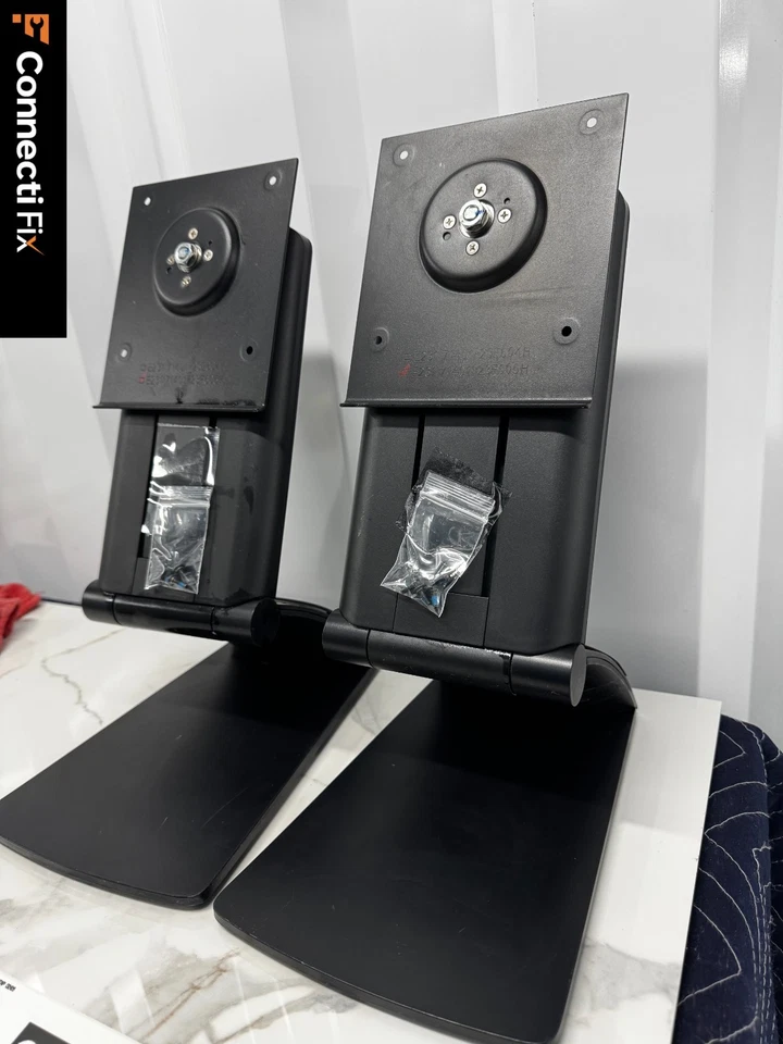 Set of 2-HP EliteDisplay Monitor Display Stand Base CX-E231 E231 71401P23E604H - Image 4 of 4