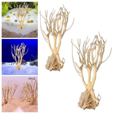 Aquarium Driftwood Root Trunk Tree Branches Habitat Decor Fish Tank Log