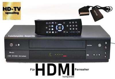 VHS Videorecorder + Garantie* VHS Videorekorder für HDMI originale Fernbedienung