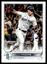 2022 Topps Series one Dylan Moore Seattle Mariners #567
