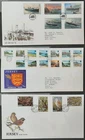 z(JER-236) JERSEY 1989 FDC set of (3) First Day Covers (ALL pictured)