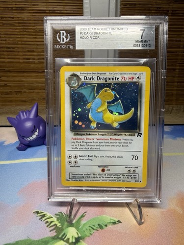 Dark Dragonite (Unlimited) graded BGS 7 for sale on eBay