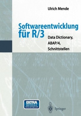Mend - Softwareentwicklung fr R/3 Datenwörterbuch ABAP/4 Schnitte - M555z