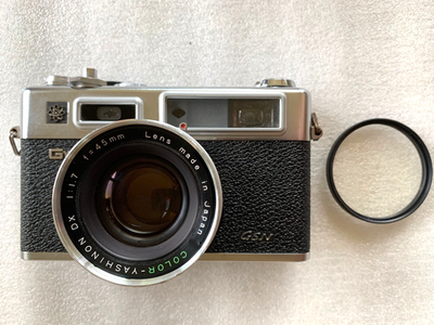 Yashica Electro 35 GSN 35mm/45mm 1:1.7 Lens Rangefinder Film