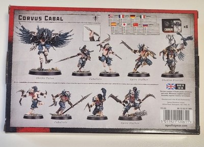 CORVUS CABAL Warcry Warband *New in Box* Warhammer Underworlds