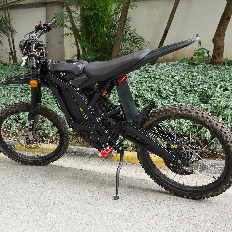 Frame Guard Fairing Body Kit with Graphics For Sur-Ron Light Bee Glossy Black - Image 4 of 4