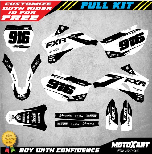 Custom Graphics Kit to Fit Yamaha YZF 450 2006 - 2009 models BURN STYLE stickers - Picture 2 of 6