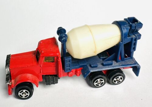 Vintage 1970s Speedrive Diecast Super Wheels Cement Mixer Hong Kong Concrete Toy - Picture 2 of 5