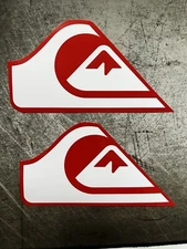 Quiksilver Sticker Set RED 8” RIP Curl Quik Team Lost Surfing Stickers Slater