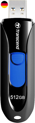 Transcend 512GB Jetflash 790 USB 3.1 Gen 1 USB Stick TS512GJF790K, Schwarz, Blau