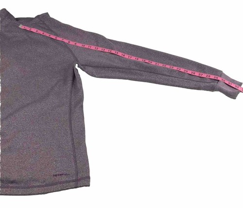 Sweat à capuche femme Nike Therma-Fit taille S violet pull over actif - Photo 7/10