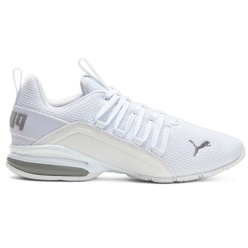 Puma Axelion Refresh Running Shoes for Men in White Athletic Sneakers 37791106