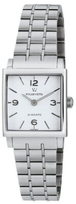 WYLER VETTA Diadato Damenuhr Quadrat Swiss Made Saphir