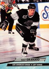 1992-93 Fleer Ultra #82 TONY GRANATO Los Angeles Kings NHL Hockey
