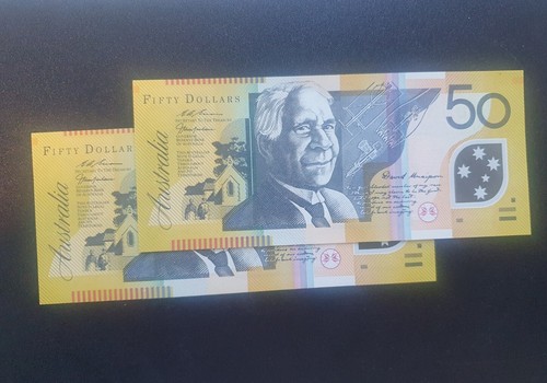 1999 $50 Evans McFarlane Banknotes in Uncirculated grade priced per note - Picture 2 of 2