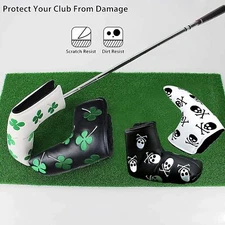 Golf Putter Head Cover Blade Headcover Fits All Golf Putters Finger Ten Hot Sale