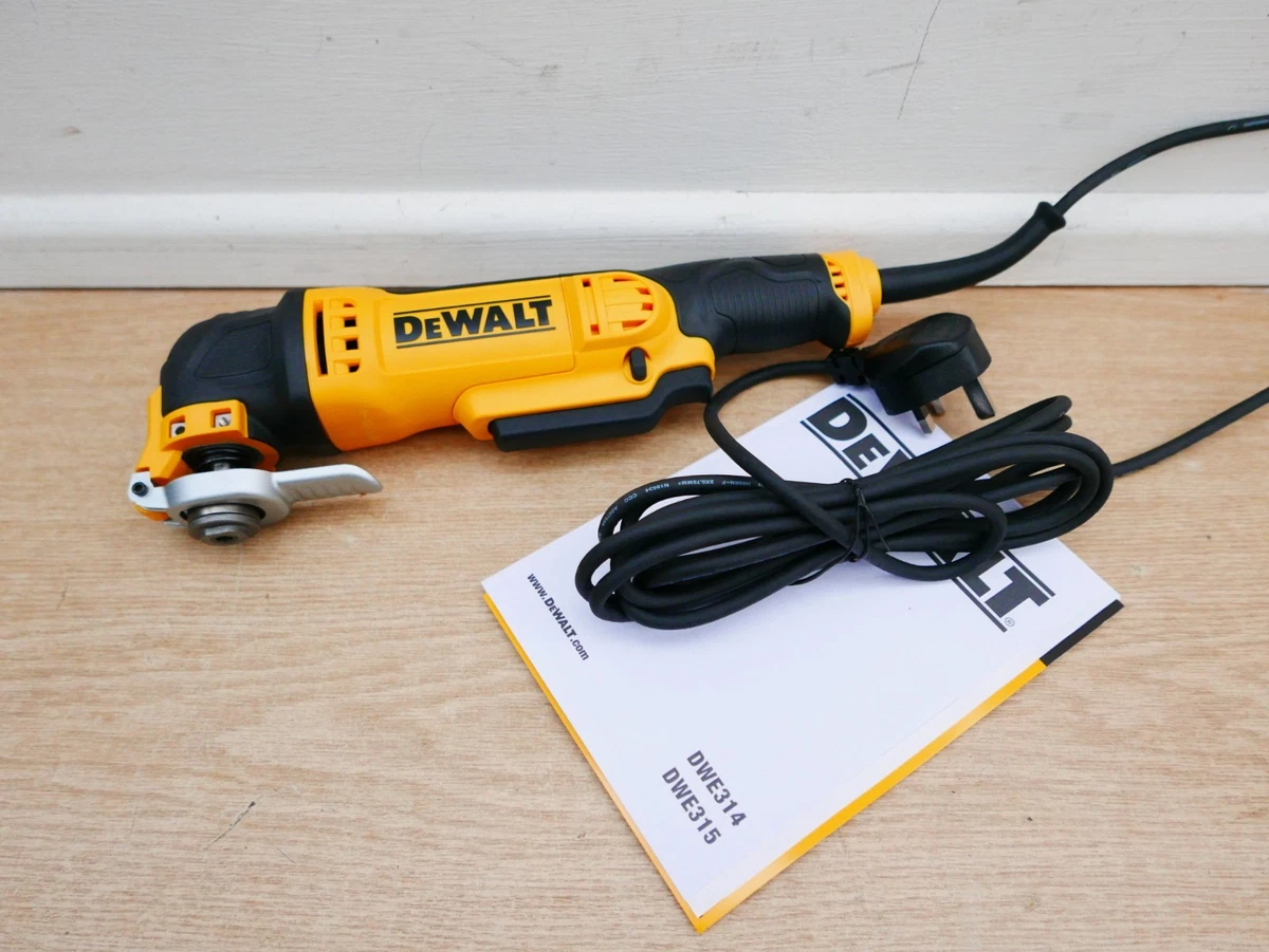 DeWALT DWE315 oscillating multi tool 240v tool only eBay