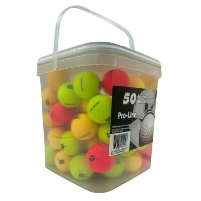 #ad 50 Bridgestone E12 Matte 3A Used Golf Balls AAA *In a Free Bucket * SALE $59.79