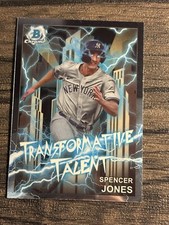 2023 Bowman Chrome Draft Transformative Talent Spencer Jones NY Yankees