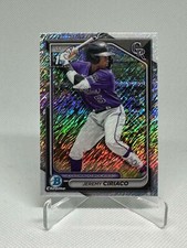 Jeremy Ciriaco 2024 Bowman Chrome 1st Rookie Shimmer #BCP-165 Colorado Rockies