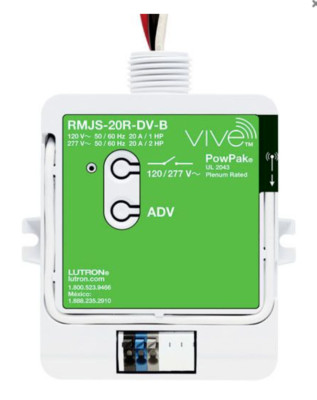 Lutron RMJS-20R-DV-B Vive PowPak Module NEW IN BOX Price Each  SHIPS TODAY