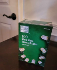 HOME ACCENTS HOLIDAYS 100 WARM DOME LED LIGHTS NEW FAST SHIPPING