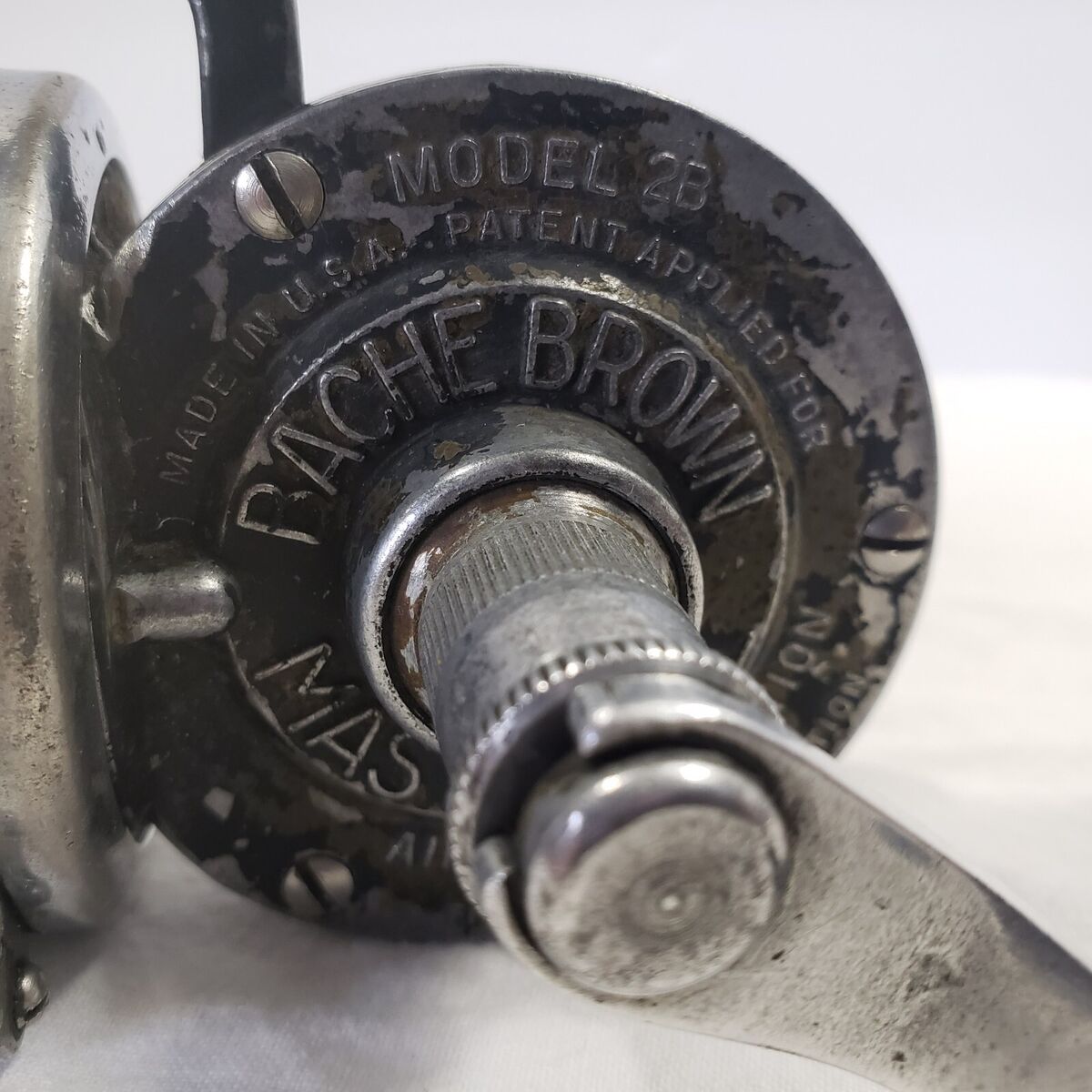Vintage Bache Brown Mastereel Model 2B Airpex Equipment Corp Vintage Bache Brown Mastereel Model 2B Airpex Equipment Corp