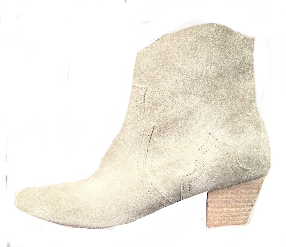 Isabel Marant DUSTA Gamuza Vaquero Botín Usado Orig $695 EU 39 US 8.5 Foto 3 de 4