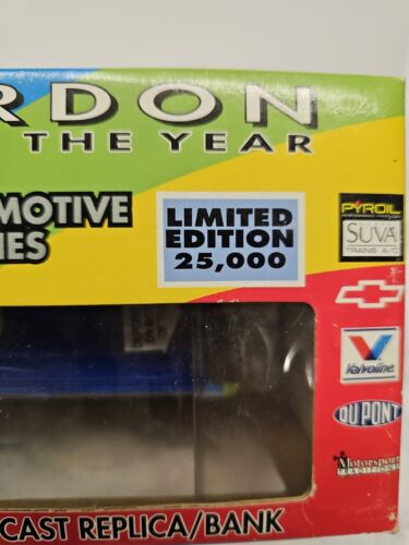 Jeff Gordon Chevrolet Suburban Metal Diecast Bank 1993 Rookie of the Year NASCAR - Picture 13 of 19