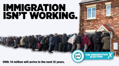 Reform Großbritannien (The Brexit Party) Kampagne Poster 26 - 8'' x 12''