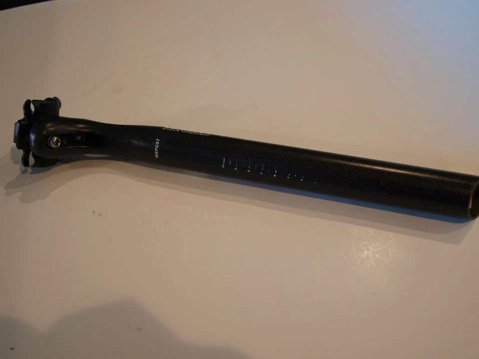 Control Tech Seatpost Carbon 31.6mm 350mm Black 213 grams V535123A - Image 3 of 4