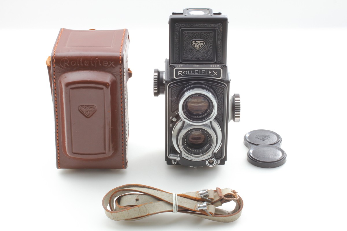 ROLLEIFLEX 4×4 Xenar 60mm F3.5 ブラック⑴ Rollei 4 x 4 Xenar 60mm F3.5 ベビーローライの通販 by