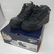 Reebok Women Boot Tiahawk Size 6M Black Hiking Chukka Lace Up Pre Owned vq