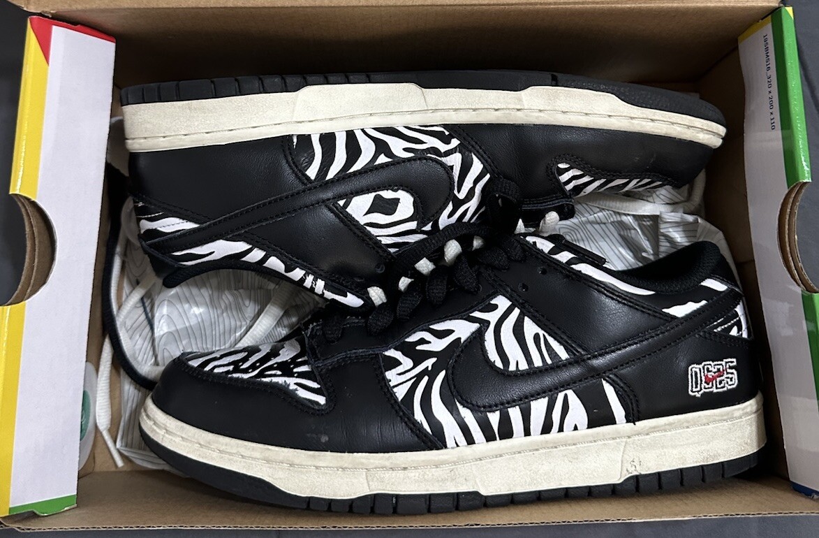 Size 8 - Nike Quartersnacks x Dunk SB Low Little Debbie's