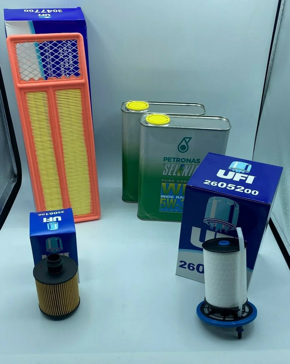 KIT 4 FILTRI 4 LT OLIO 5W40 TAGLIANDO LANCIA MUSA 1.3 MultiJet 70 Cv - Foto 6